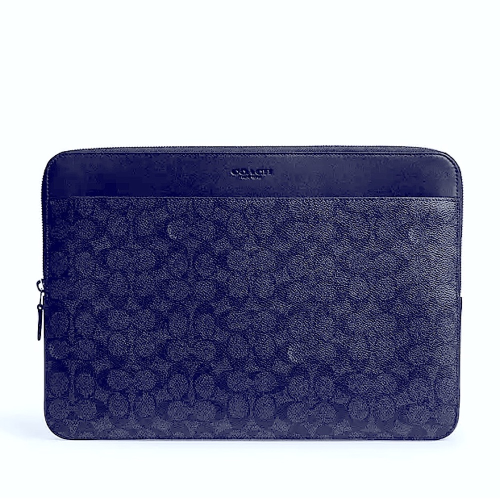 Coach black/grayish Laptop Sleeve